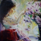 DIVKA-S-KVETINAMI-80X60CM