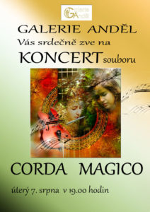 koncer corda magicko, galerie anděl olomouc